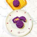 Cooksnap của Nguyễn Hoàng Yến khi họ làm theo món Bánh trung thu khoai lang tím (chay, mặn đều ok)