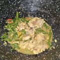 Cooksnap dari A S untuk resep Tumis kacang panjang tulang ayam