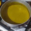 El cooksnap de Cheloo Alexis cuando hizo Crema de brócoli, zanahoria y espinaca.