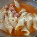 El cooksnap de Roxana Mercado cuando hizo Guiso de fideos Mostacholes.