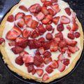El cooksnap de Melanie Risch cuando hizo Tarta de fresa 🍓súper fácil y delicioso 😋👌.