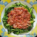 Cooksnap dari Pawon Bugge untuk resep Kangkung Brambang Asem