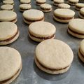 El cooksnap de Natalia Berón cuando hizo Alfajores de maicena (Alfajorcitos de maicena).