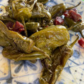 El cooksnap de Irene-Guirao cuando hizo Pimientos de padrón salteados.