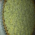 El cooksnap de Mara Baldellou cuando hizo Tarta de coco en hebras.