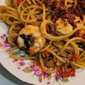 Cooksnap dari Reher untuk resep Spaghetti Aglio e Olio Udang