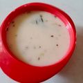 Nehal Patel's cooksnap of when they made સ્વામીનારાયણ સ્પેશિયલ કઢી(Swaminarayan Special Kadhi Recipe In Gujarati).