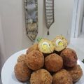Cooksnap dari Hanifah Imtihanah untuk resep Bola bola tempe isi telur puyuh