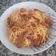 El cooksnap de Jose Itur cuando hizo Espagueti al ajo con longaniza de pavo, setas y tomate seco.