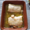 El cooksnap de patri87 cuando hizo Merluza con gambas, ajos y vino blanco en Airfryer Cosori.