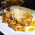 El cooksnap de Zaida TC @alquimiasfood cuando hizo Macarrones con salsa con carne de ternera.