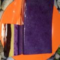 Cooksnap dari Fatmawati Zein untuk resep Puding Lapis Ubi Ungu