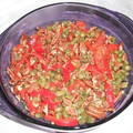 El cooksnap de zapata700 cuando hizo Ensalada de ejotes y pimiento rojo.