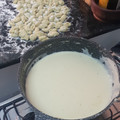 El cooksnap de efermm cuando hizo Salsa Mornay.