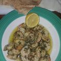 BrkM's cooksnap of when they made Irvixen's Shrimp Scampi.