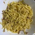 Cooksnap dari Dena Harini untuk resep Carbonara Fettucine with Smoked Beef