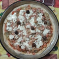 El cooksnap de Natalia cuando hizo Pizza de berenjenas 😋🍆.