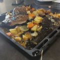 El cooksnap de Soledad cuando hizo Marucha al horno con verdura rústica.