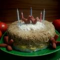 Cooksnap dari Echa Therik untuk resep Kue ultah indomie goreng