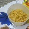 Zaib Khan का कुकस्नैप जब उन्होंने बीटरूट मैगी भरवां पराठा (Beetroot maggi bharwan paratha recipe in hindi) बनाया था।