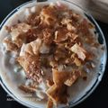 Fakhra Rubab's cooksnap of when they made Dahi Phulki+Papri Chana Chat 😋😋😋.