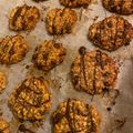 Cooksnap από Alkmini Dimitrakopulu στη συνταγή Μπισκότα βρώμης με σταφίδες και μπανάνα