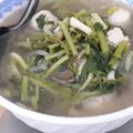 Cooksnap của Khan69 Ha khi họ làm theo món Canh chả cá mối nấu rau ngót