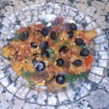 El cooksnap de Gabriel Torres Aranda cuando hizo Zaalouk. Ensalada de Berenjenas Marroquí.