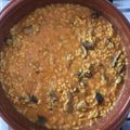 El cooksnap de Jonas Cobos cuando hizo Arroz meloso con setas y sobrasada.