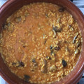 El cooksnap de Jonas Cobos cuando hizo Arroz meloso con setas y sobrasada.