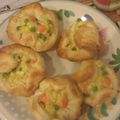 Aunty M's cooksnap of when they made Mini Pot Pies.