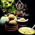 Varsha Patel's cooksnap of when they made ગોળ ચૂરમા ના લાડુ (Jaggery Churma Ladoo Recipe In Gujarati).