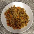 El cooksnap de Guillem S cuando hizo Quinoa con verduritas y especias.