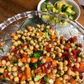 El cooksnap de Karla cuando hizo Ensalada de garbanzos 🥗🥑.