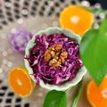 کوک اسنپ 🌟Mahta🌟 بعد از امتحان کردن سالاد مورلاهانا (سالاد کلم بنفش)💜.