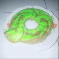 Cooksnap dari Yuvi Vega untuk resep Bolu pandan kukus ekonomis 2 telur