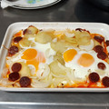 El cooksnap de Luz cuando hizo Huevos, patatas y bacon al horno.
