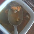 El cooksnap de karinandrea cuando hizo Sopa de choritos.