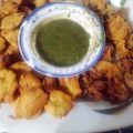 Muskaan Kashif's cooksnap of when they made Pakore masalae dar with sauce.