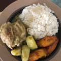 El cooksnap de Berenice De Castañon cuando hizo Pollo en jocon guatemalteco.
