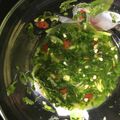 Cooksnap của Lavender Phan khi họ làm theo món Nước mắm ngò Nha Trang