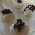 صورة من مها الرشيدي ، شاركها بعد تجربة وصفة كرات جوز الهند بالنوتيلا بني