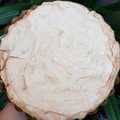 El cooksnap de Anisé Casim cuando hizo "Torta merengada" con dulce de leche (merengue francés).