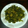 Keya Mandal's cooksnap of when they made ডাঁটি পালং চচ্চড়ি (danti palong chorchori recipe in bengali).