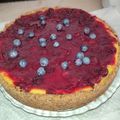 El cooksnap de flavia pintos cuando hizo Cheesecake de frutos rojos.