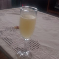 El cooksnap de Daniela Escalona cuando hizo Pisco Sour.