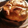 El cooksnap de Juan Paz cuando hizo Hogaza de pan con masa madre... ¡El pan de pueblo de toda la vida!.