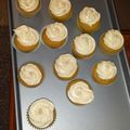 Gabylu's cooksnap of when they made Pumpkin Cupcakes with Cinnamon Cream Cheese Frosting.