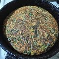 El cooksnap de enamora_32 cuando hizo Tortilla de Tallos y Hojas de Betarraga (Remolacha).