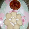 Zee's Kitchen's cooksnap of when they made Savoury alkubus with shredded chicken sauce.
